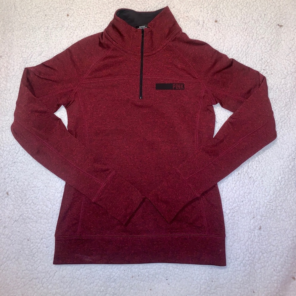 VS Pink Ultimate Sport Pull Over 1/4 ZIP Size XS